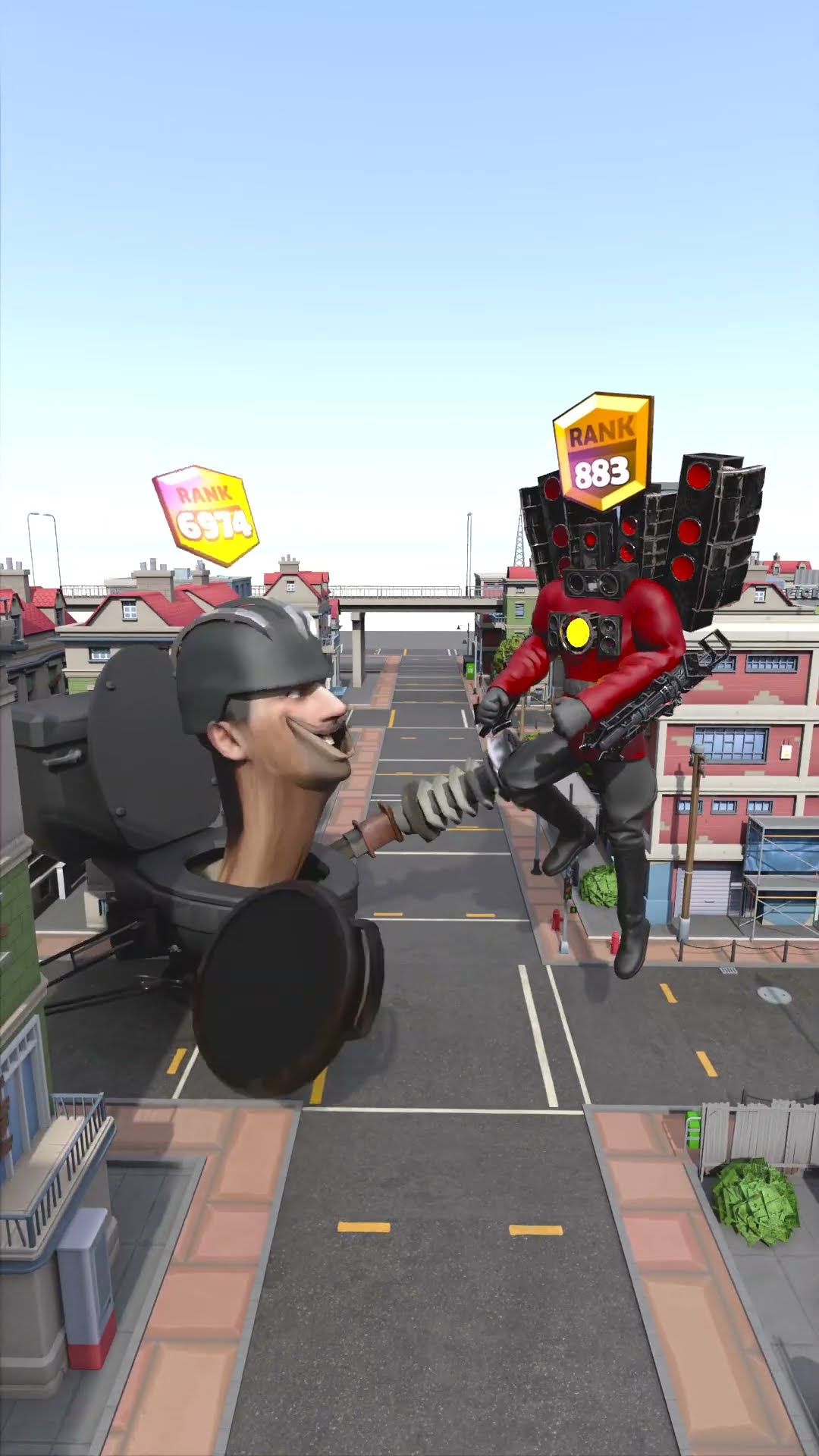 When You Have To Be The Coolest (Speakerman Infected Vs G-Man ) #shorts #skibiditoilet