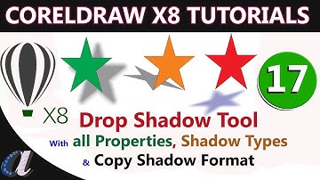 CorelDraw Telugu Tutorials - 17 || Drop Shadow with all Properties|| Computersadda.com