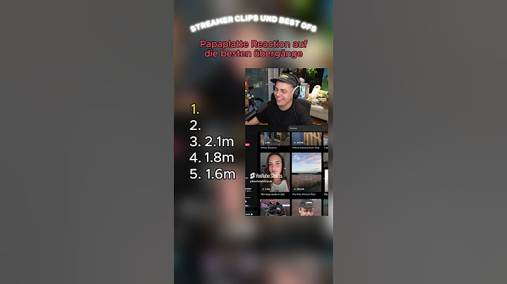 Best of Übergänge #papaplatte  #twitch