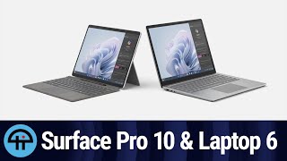 The New Surface Pro 10 \& Surface Laptop 6 for Businesses