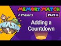 Adding a Countdown Timer - Memory Match in Phaser 3 - Part 6