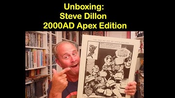 Unboxing - Steve Dillon 2000AD Apex Edition!