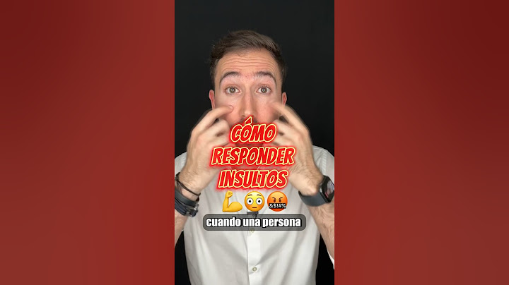 CÓMO RESPONDER a un INSULTO INTELIGENTEMENTE 🤫 #lenguajecorporal #lenguajenoverbal