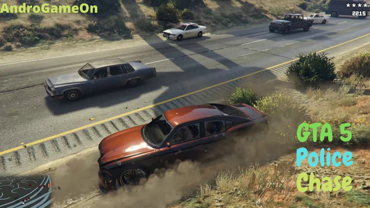 GTA 5 Police Chase Gameplay | latest best car racing games #kids # ...