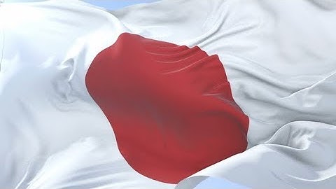 Japanese Flag Waving | Motion Graphics - Videohive template