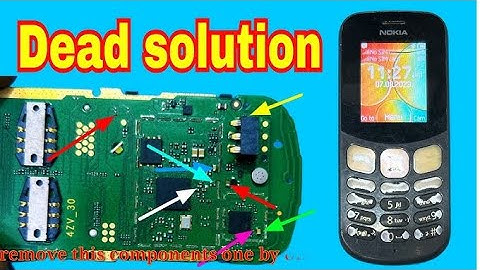 Nokia Ta 1017 Dead solution | Nokia 130 full Dead repair | IC 