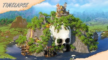 Pirate Skull Island - A Minecraft Timelapse
