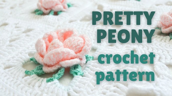 242. 3D Crochet Flower Motifs Crochet Pattens - Kayliebooks