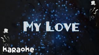 Lee Jong-hyun - My Love [karaoke]