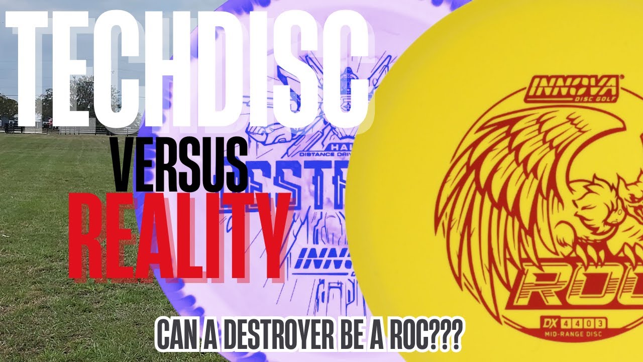 TechDisc Distance vs Reality: Roc