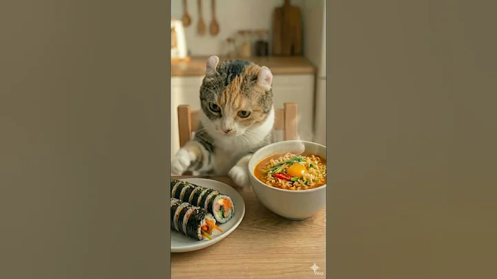 Video 11901411: american curl cat, adorable american curl, enjoy adorable cats, cat rolling, cat eating