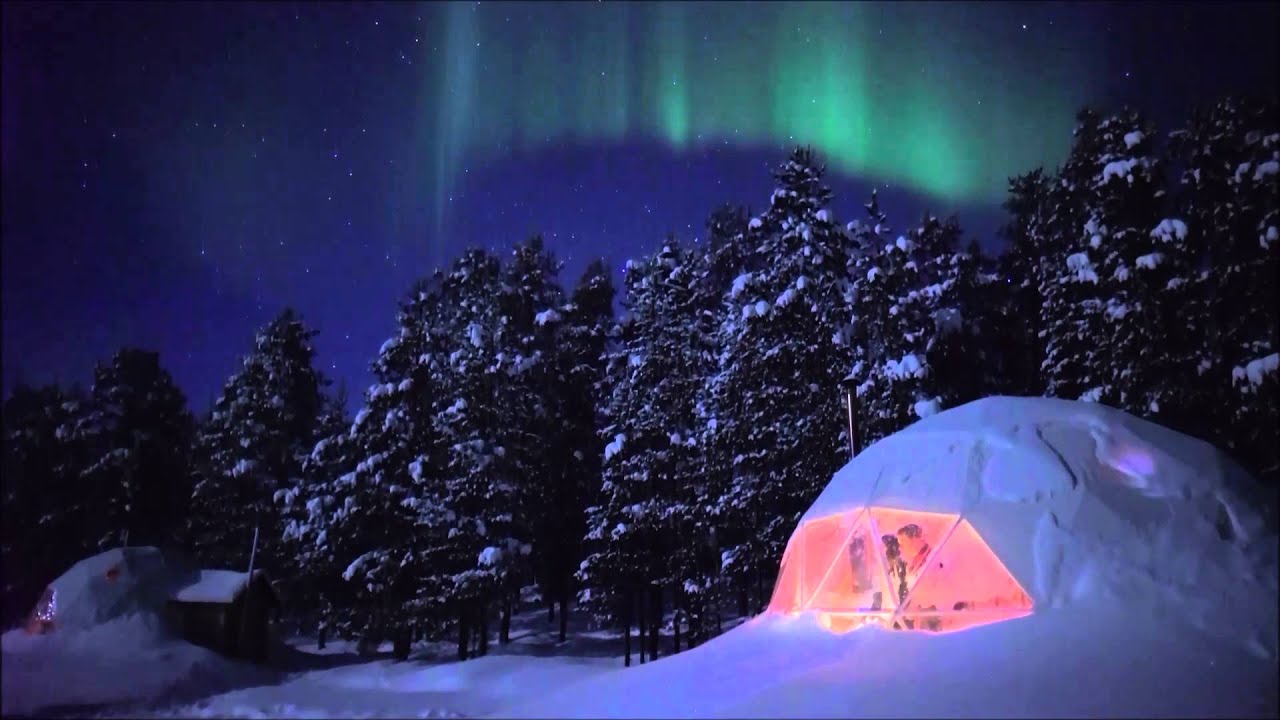 New and original glamping under the Northern Lights YouTube