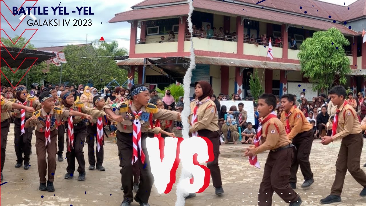 GALAKXI IV   l   Battle yel-yel SDN 004 tanjung redeb VS SDN 006 Tanjung Redeb