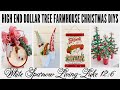 *NEW* 4 ⏰ HIGH END DOLLAR TREE CHRISTMAS FARMHOUSE DIYS