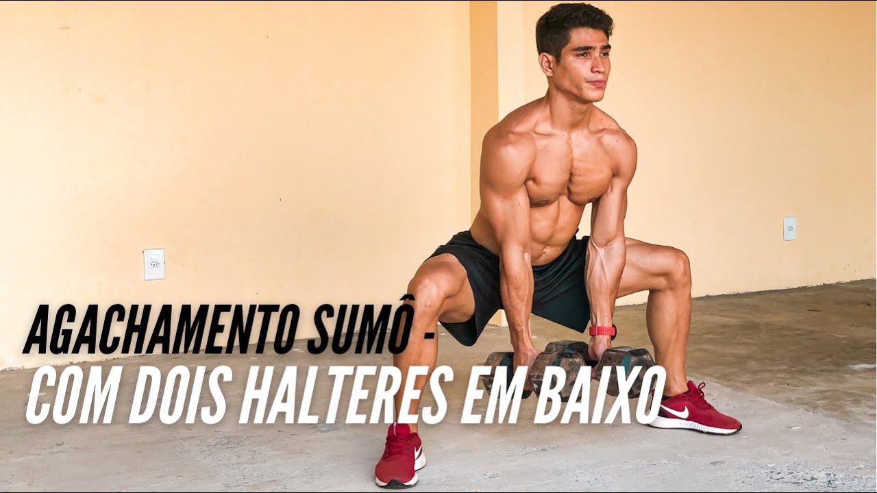 Agachamento sumô com halter - Como fazer e erros comuns