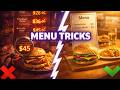 How Restaurants Engineer Menus to Make You Spend More
