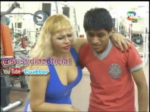 Susy Díaz practicando lucha libre – "Vidas Extremas"