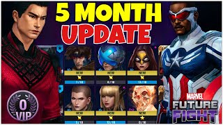 HOW I BUILT A TOP TIER FREE TO PLAY ACCOUNT IN ONLY 5 MONTHS! | Marvel Future Fight