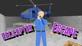 Helicopter Escape But In Evil Officer