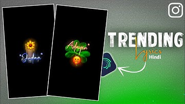 New viral reels emoji up down lyrics video editing | Alightmotion | Technical Mahatma