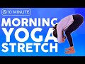 10 minute morning yoga stretch for stiff  sore muscles