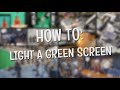 Vmp how to tips  tricks  s1 e4 how to light a green screen