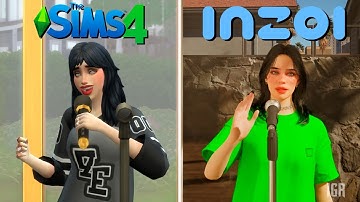 InZoi VS Sims 4 (Part 3) - Details and Physics Comparison
