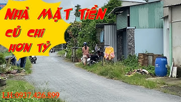 Nhà Cấp 4. Nhà mặt tiền. Gần Quốc lộ 22 xã Tân Phú Trung, huyện Củ Chi.