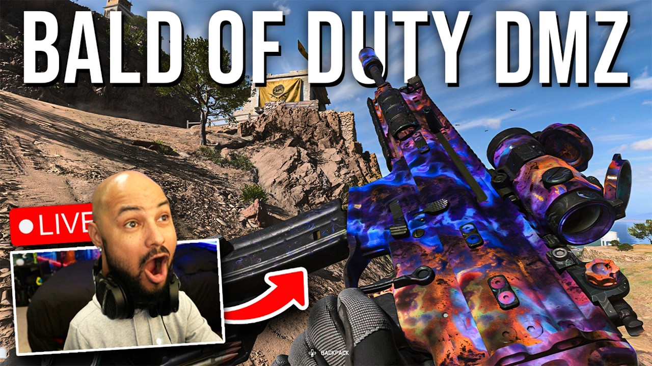 🔴LIVE - Playing Bald of Duty DMZ Solo vs Trios PVP (PS5 Lobbies)