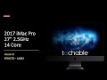 2017 Apple iMac Pro 27-Inch 2.5GHz BTO/CTO A1862