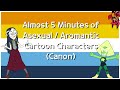 5 minutes of asexual aromantic and aroace cartoon characters