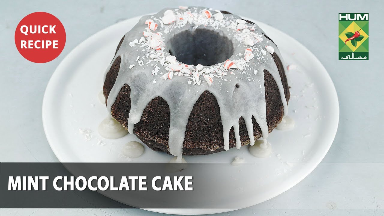 Mint Chocolate Cake Quick Recipes Masala TV Chef Shireen Anwar