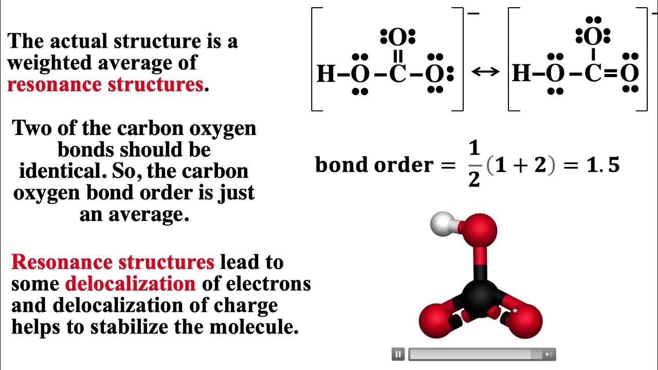 Resonance Structures and Exceptions to Octet Rule - YouTube