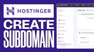 how to create a subdomain with hostinger 2024 (step by step)