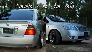 Vlog with Lowered Toyota Corolla X 2007 and unboxing of Ringlight