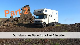 Our Mercedes Vario 4x4 / Expedition vehicle / Part 2 Interior screenshot 4