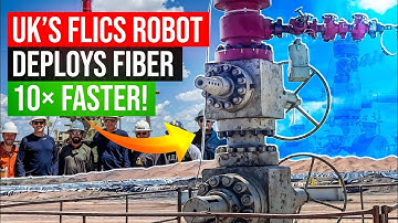 UK’s FliCS Robot Deploys Fiber 10× Faster!