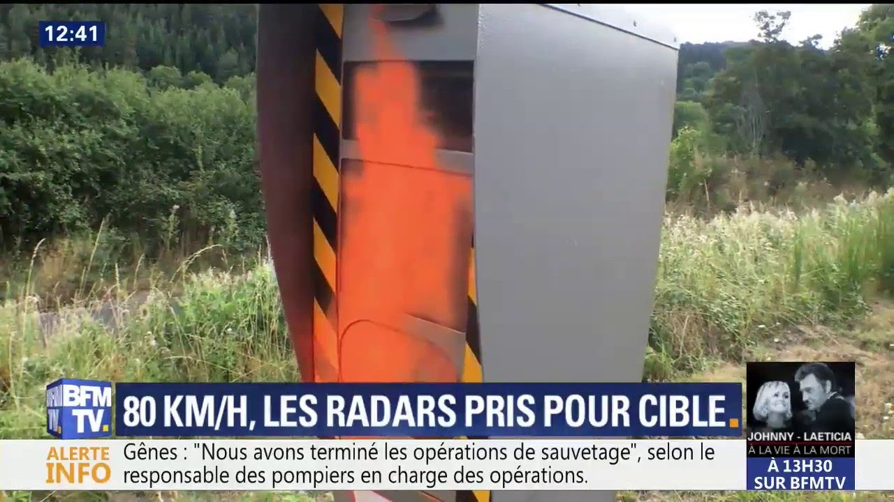 Sur les routes de France, les radars sont les cibles du vandalisme
