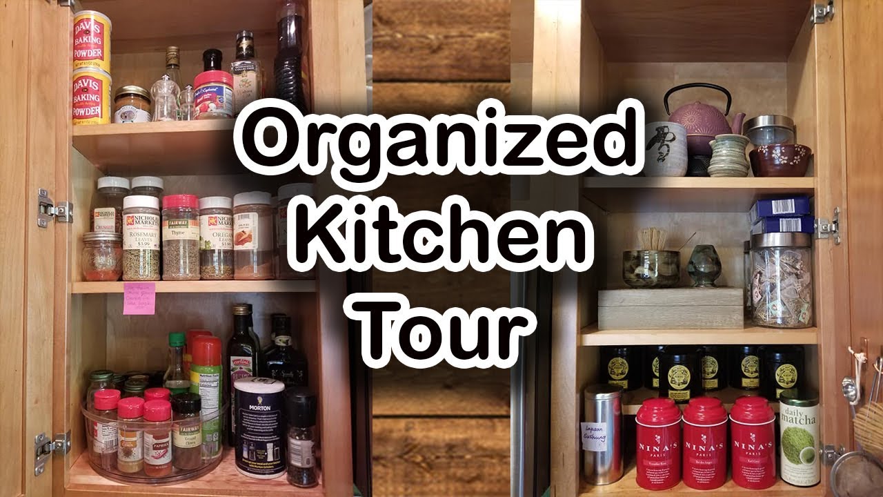 Organized Kitchen Tour - YouTube