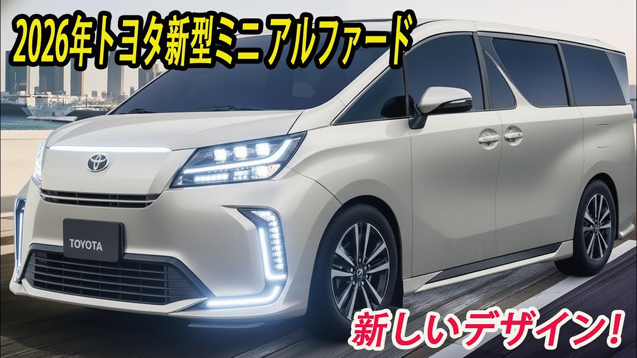 2026年トヨタ新型ミニ アルファード新登場、軽自動車市場に激震