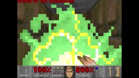 Doom II (v1.9) level 3, The Gantlet: Backpack