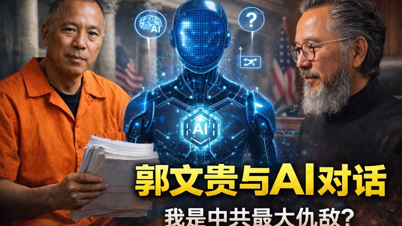 郝海东又站出来挺郭骗子了！“郭文贵”首次和AI对话：我是中共第一仇敌！