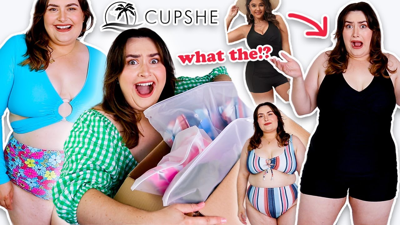 Honest Cupshe Try On HualAforrdable Plus Size Bikinis 