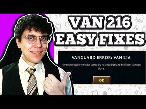 How To Fix VAN 216 Error Code In League of Legends