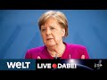 DEBATTE UM CORONA-MAßNAHMEN: Statement von Kanzlerin Merkel nach Ministerpräsidenten-Konferenz