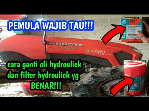 Video: Bagaimana cara mengganti filter oli pada traktor?