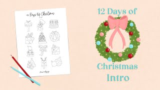 Intro To Procreate Christmas Mini Series | Procreate Tutorial | 25 Sweetpeas
