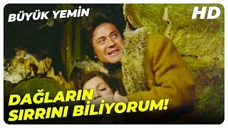 Büyük Yemin - Ali, Zaloğlu Ayşeyi Mağaradan Kaçırdı! | Cüneyt Arkın Fatma Girik Eski Türk Filmi Resimi