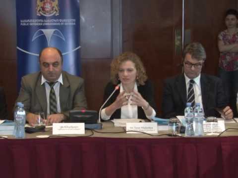 სახალხო დამცველი პრევენციის ეროვნული მექანიზმის წლიური ანგარიშის პრეზენტაცია