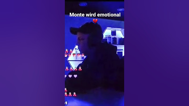 Monte heult und wird emotional 🥺